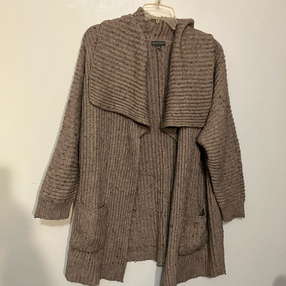 Vince Camuto oversized slouchy open front cardigan XS fits to size L